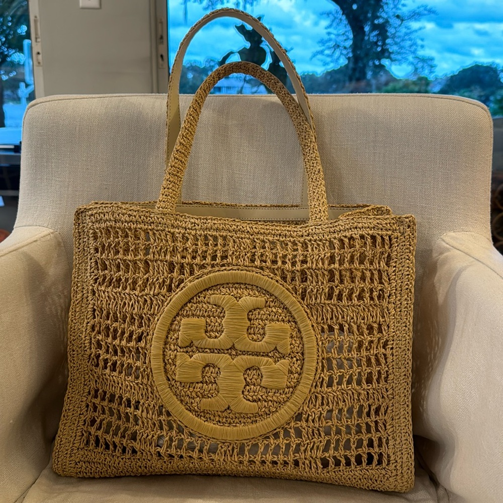 Tory Burch - “Ella Crocheted-Tote” - never used